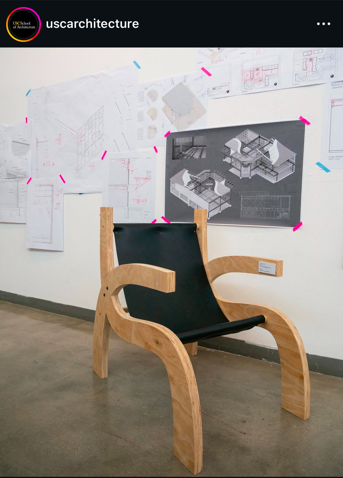 Showcased in the USC School of Architecture's Practice,¹ Practice,² Practice³ exhibition.