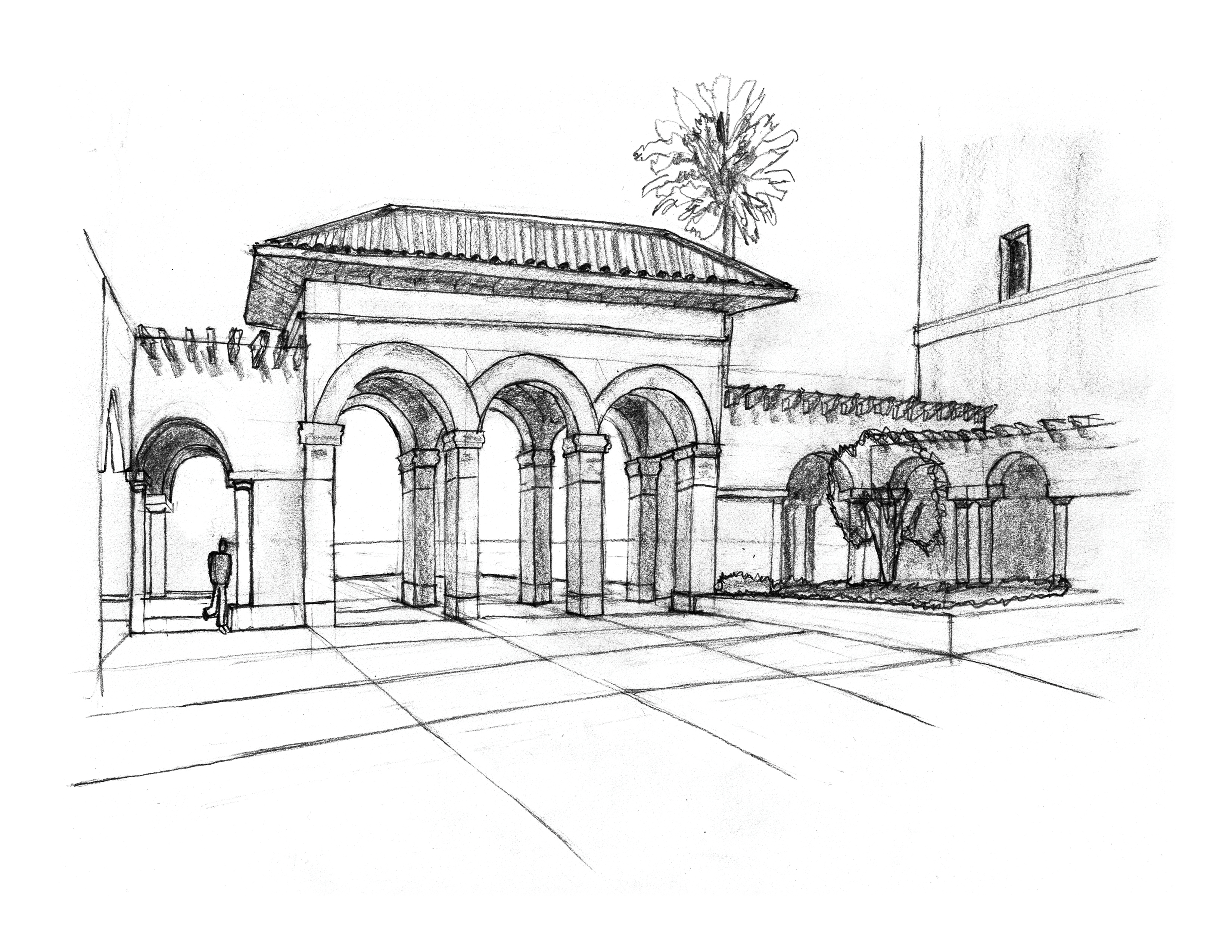 SCHOOL OF CINEMATIC ARTS - Two-point perspective